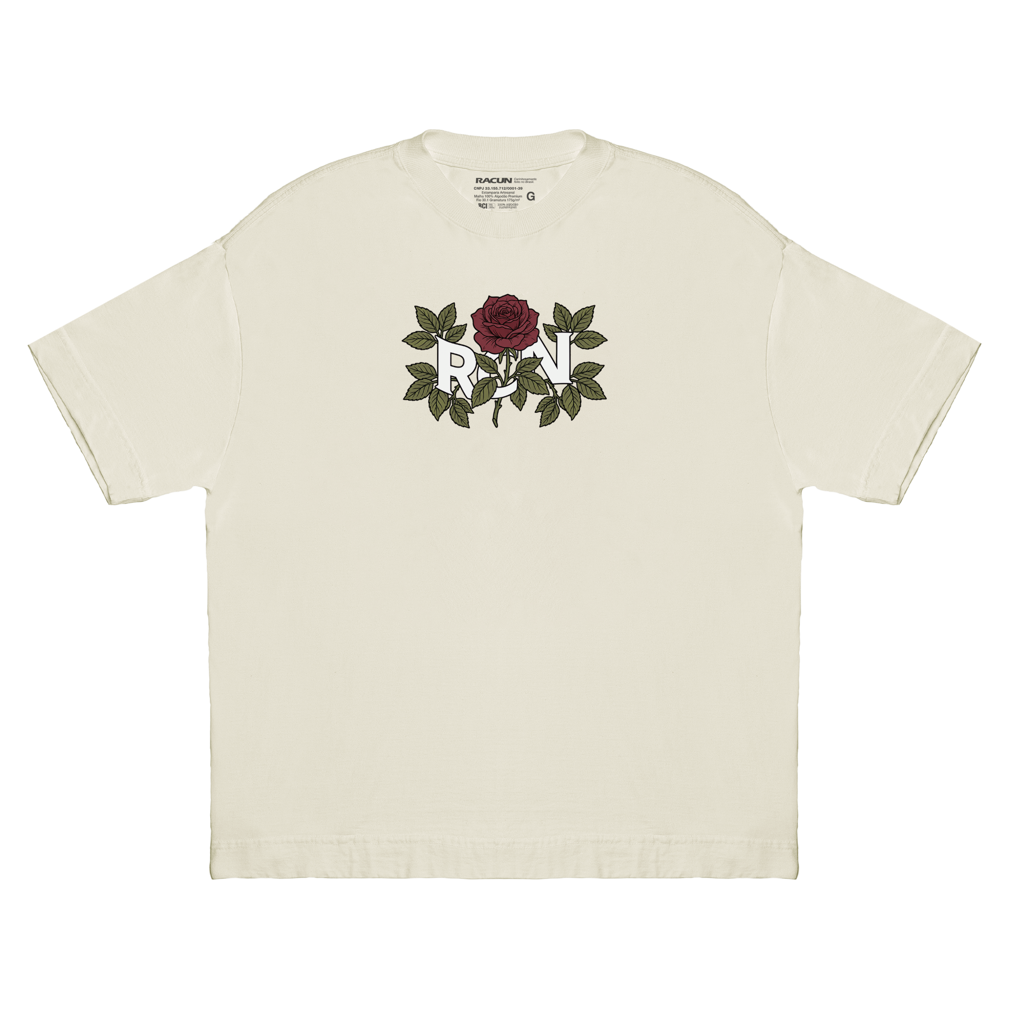 Camiseta Over - Rosa Vermelha - Imagem 2